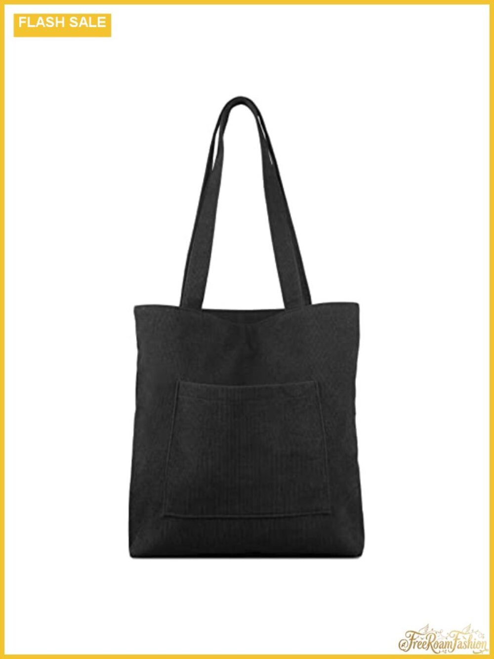Corduroy Tote Bag with Zipper, Shoulder Bag Hobos Handbags Large Capacity